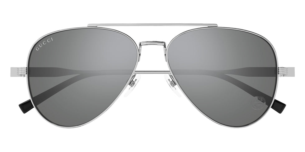 Gucci® GG1874S Sunglasses - Gunmetal / Silver