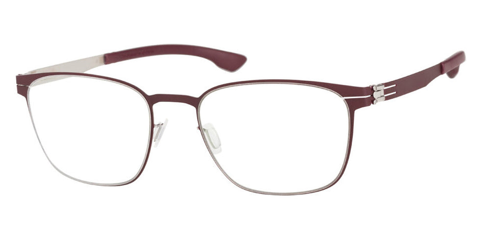 Ic! Berlin® Tilmann Bordeaux-Pearl 53 Eyeglasses