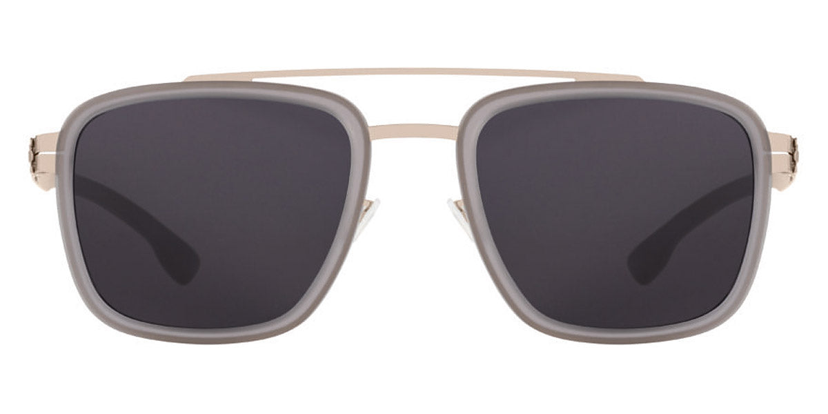 Ic! Berlin® Jacob Bronze-Grey-Matt 52 Sunglasses