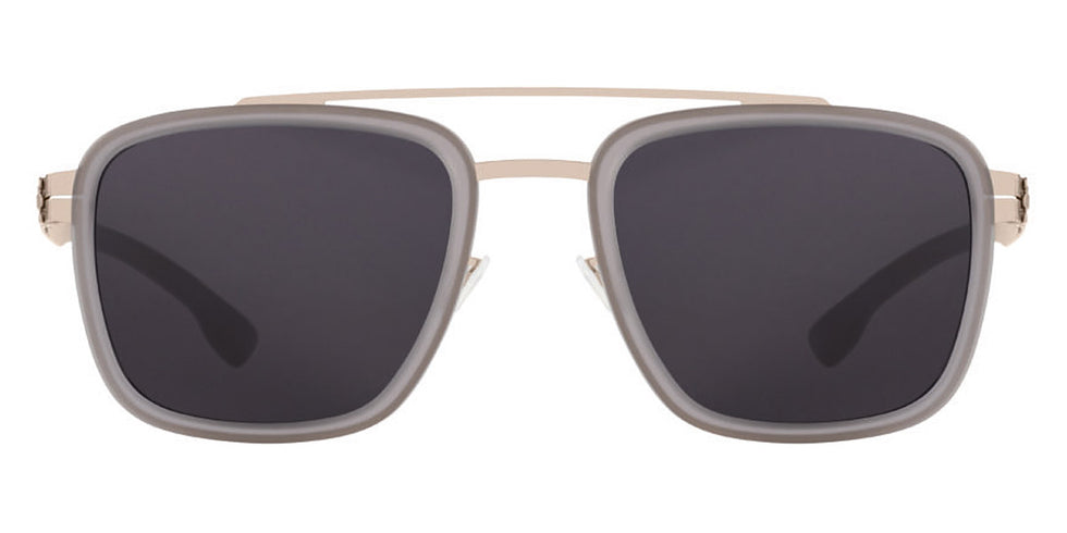 Ic! Berlin® Jacob Bronze-Grey-Matt 52 Sunglasses