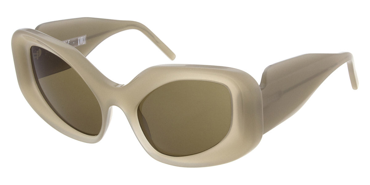 Andy Wolf® Glimmer Sun ANW Glimmer Sun F 57 - Beige/Brown F Sunglasses