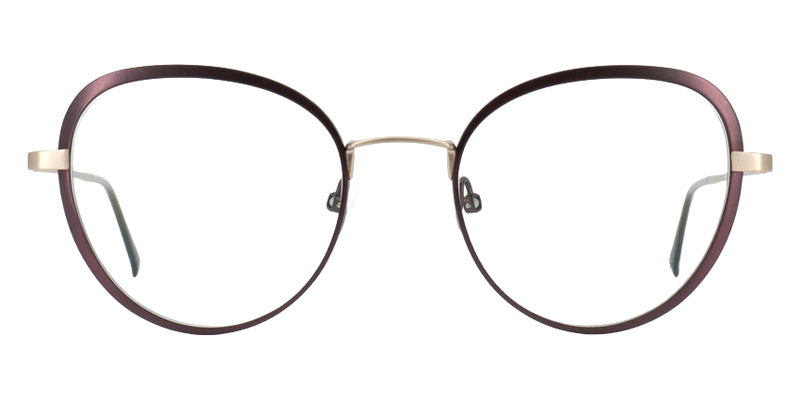 Götti® Amalia Eyeglasses GOT AMALIA GLB-PUB 51 - GLB-PUB - Gold brushed - purple