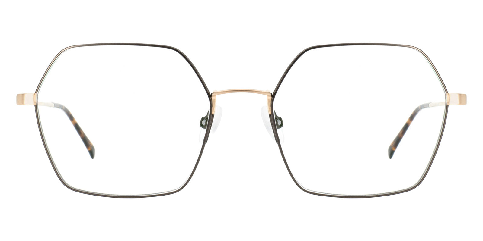 Götti® ASLA GOT ASLA GLB-BR 54 - Gold brushed - brown Eyeglasses