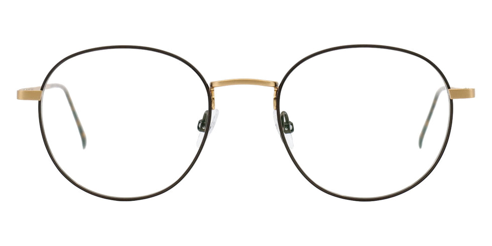 Götti® DORSEY GOT DORSEY GB-BR 51 - Gold brushed - brown Eyeglasses