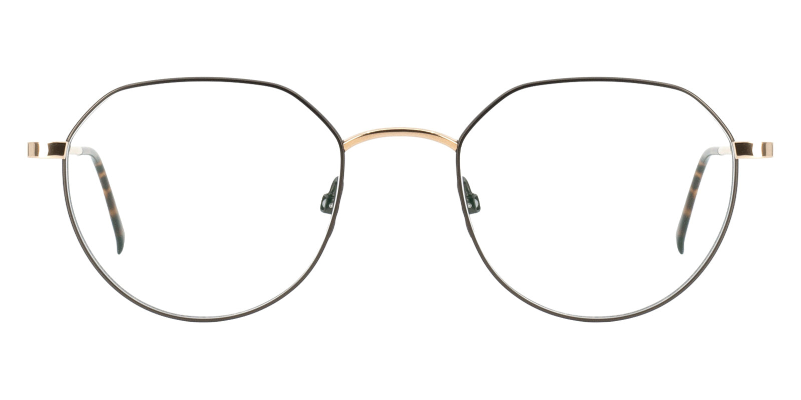 Götti® GERY GOT GERY GLS-BR 49 - Gold shiny - brown Eyeglasses