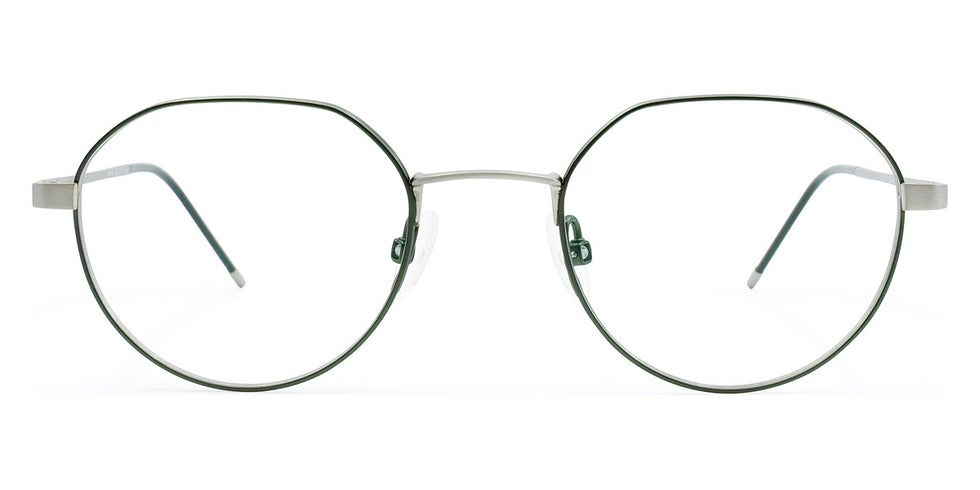 Götti® Alex GOT OP Alex SLB-GR 46 - Silver Brushed/Green Eyeglasses