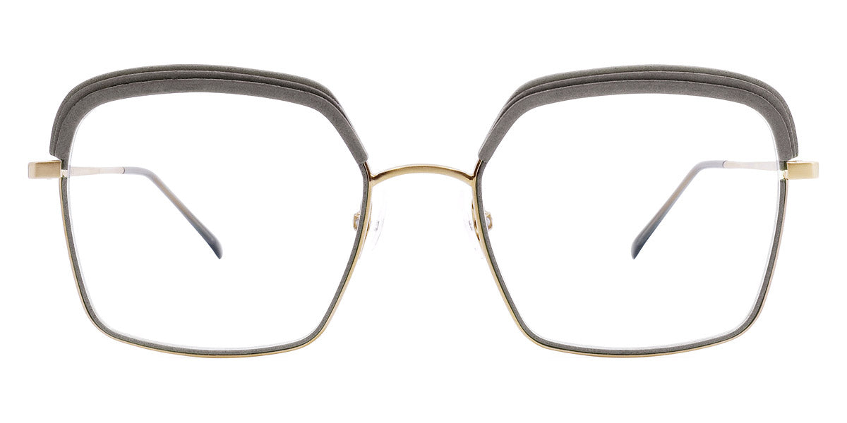 Götti® Garbo GOT OP Garbo GLB-STONE 53 - Gold Brushed/Stone Eyeglasses