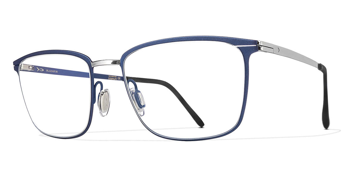 Blackfin® GREENPORT BLF GREENPORT 1287 53 - Blue/Silver Eyeglasses