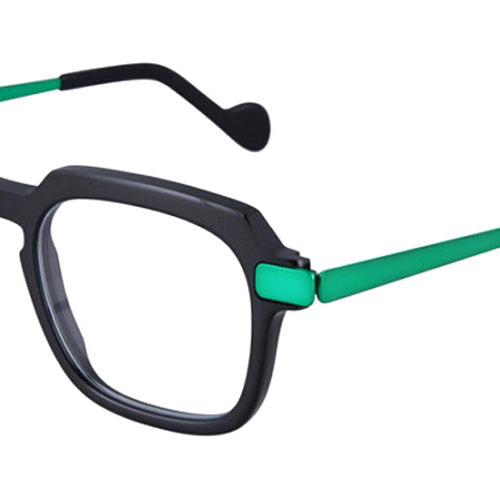 NaoNed® Guesclin NAO Guesclin 79UN 51 - 79UN Black/Dark Neon Green Eyeglasses