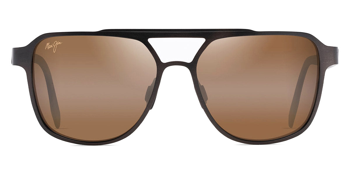 Maui Jim® 2Nd Reef H607-01 - Brushed Chocolate / HCL® Bronze Sunglasses