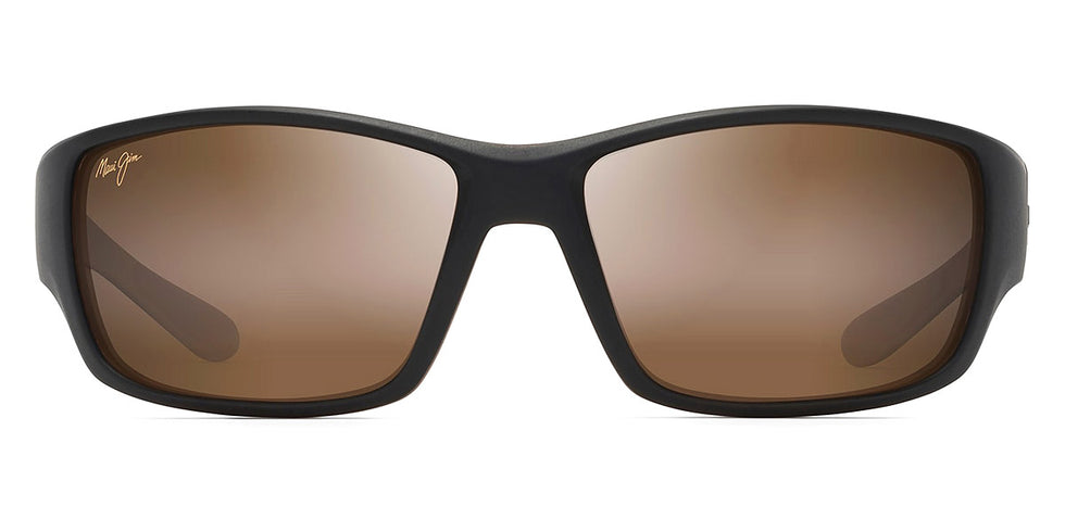 Maui Jim® Local Kine H810-25MC - Matte Dark Transparent Brown with Tan and Cream / HCL® Bronze Sunglasses