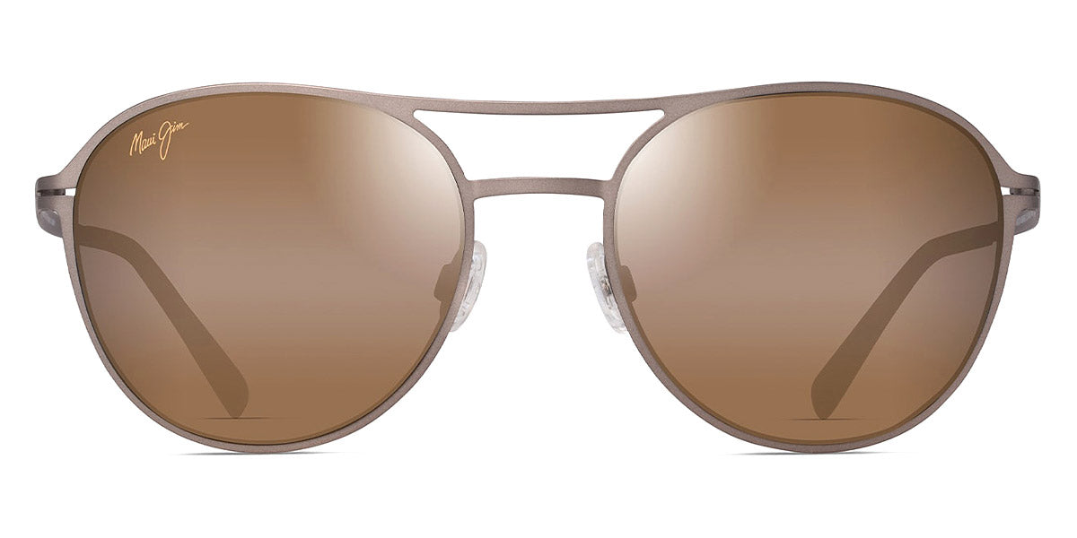 Maui Jim® Half Moon H890-01 - Satin Sepia / HCL® Bronze Sunglasses