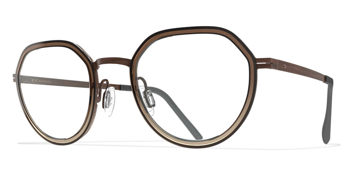 Blackfin® HARPSWELL BLF HARPSWELL 1417 47 - Brushed Brown/Gradient Brown Eyeglasses