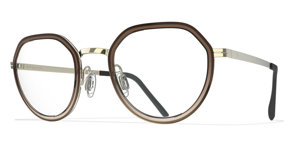 Blackfin® HARPSWELL BLF HARPSWELL 1503 47 - Light Gold/Gradient Brown Eyeglasses