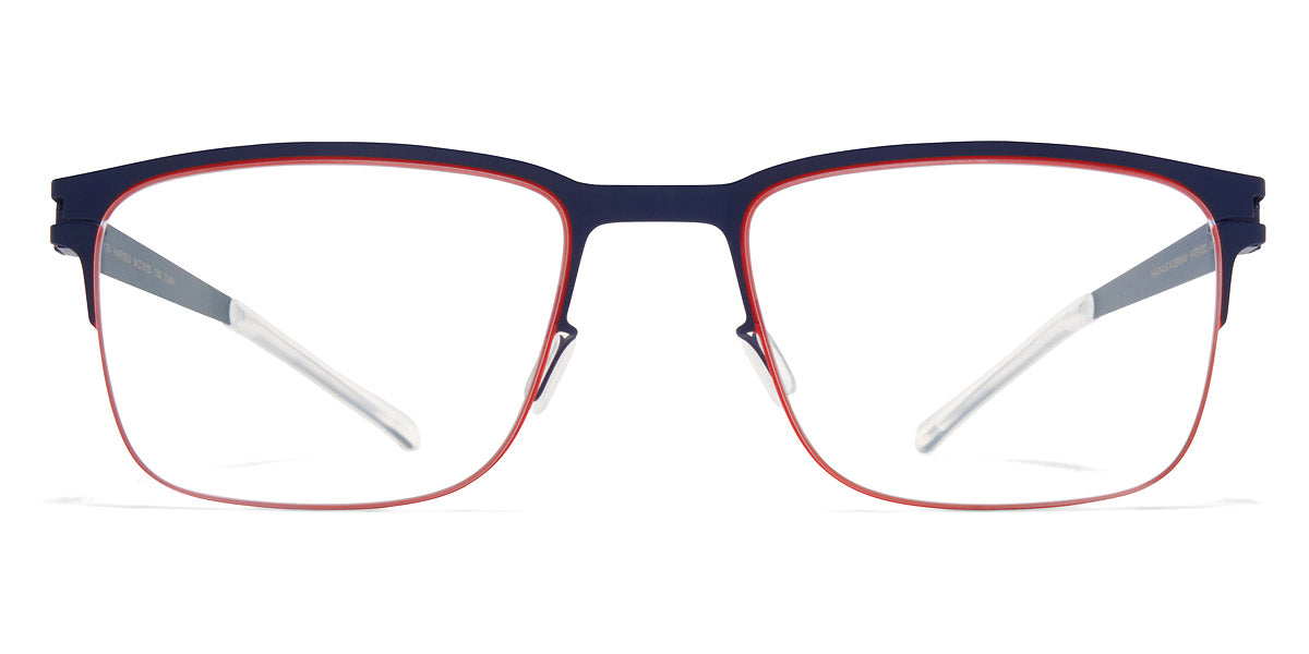Mykita® HARRISON MYK HARRISON Navy/Rusty Red 54 - Navy/Rusty Red Eyeglasses