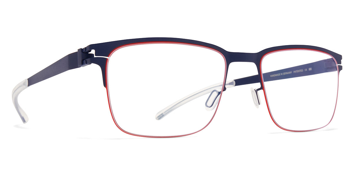 Mykita® HARRISON MYK HARRISON Navy/Rusty Red 54 - Navy/Rusty Red Eyeglasses