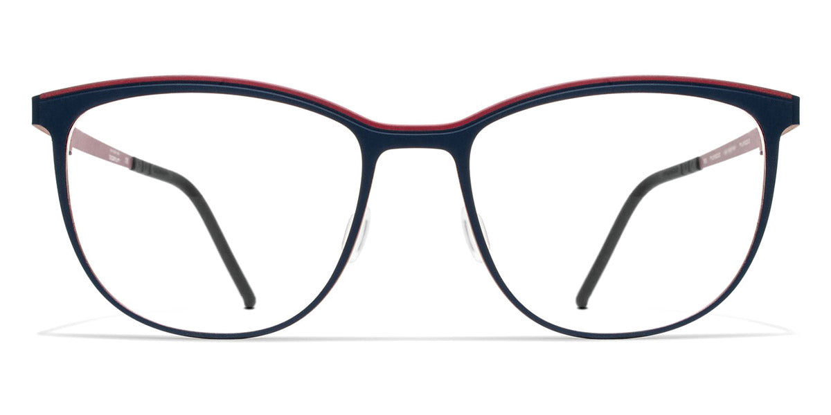 Blackfin® HARRISVILLE BLF HARRISVILLE 834 55 - Dark Blue/Red Eyeglasses