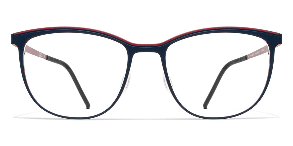 Blackfin® HARRISVILLE BLF HARRISVILLE 834 55 - Dark Blue/Red Eyeglasses