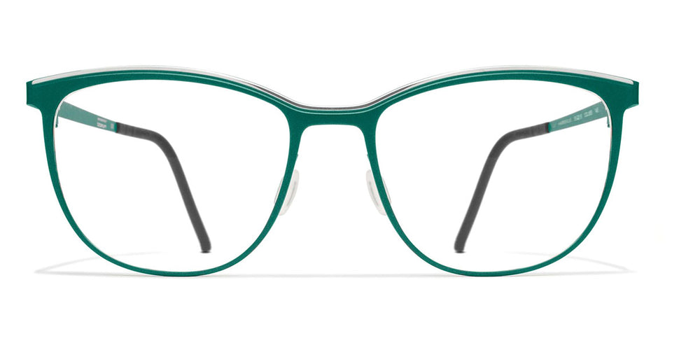 Blackfin® HARRISVILLE BLF HARRISVILLE 835 55 - Green/Silver Eyeglasses