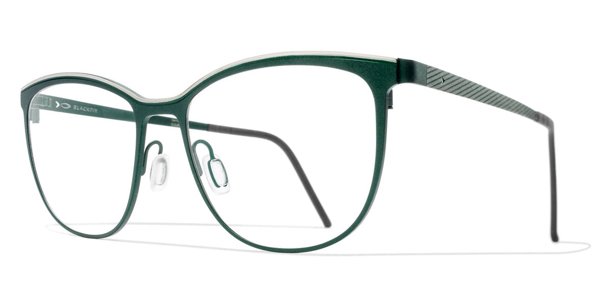 Blackfin® HARRISVILLE BLF HARRISVILLE 835 55 - Green/Silver Eyeglasses
