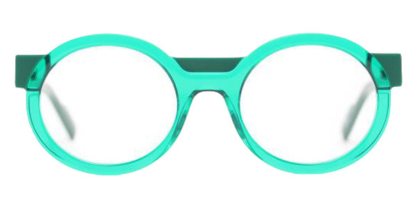 Henau® Rotti Eyeglasses HEN-ROTTI-0H96-50 - Green Transparent - 0H96