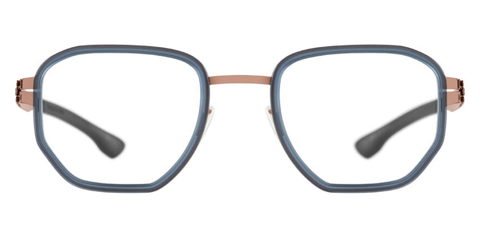 Ic! Berlin® Hiro Shiny Copper Blue Waters 46 Eyeglasses