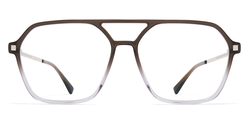 Mykita® HITI MYK HITI C157 Grey Gradient/Shiny Silver 56 - C157 Grey Gradient/Shiny Silver Eyeglasses