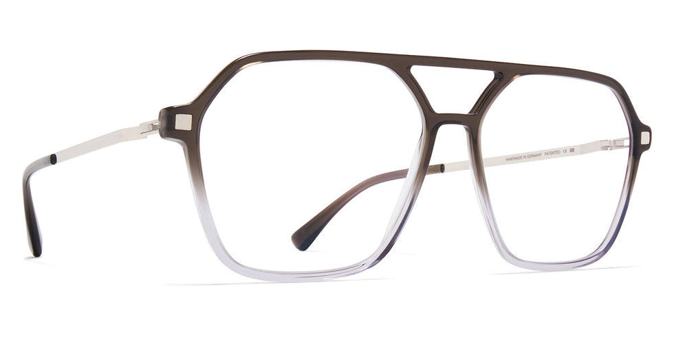 Mykita® HITI MYK HITI C157 Grey Gradient/Shiny Silver 56 - C157 Grey Gradient/Shiny Silver Eyeglasses