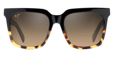 Maui Jim® Rooftops HS898-10 - Black with Tortoise / HCL® Bronze Sunglasses