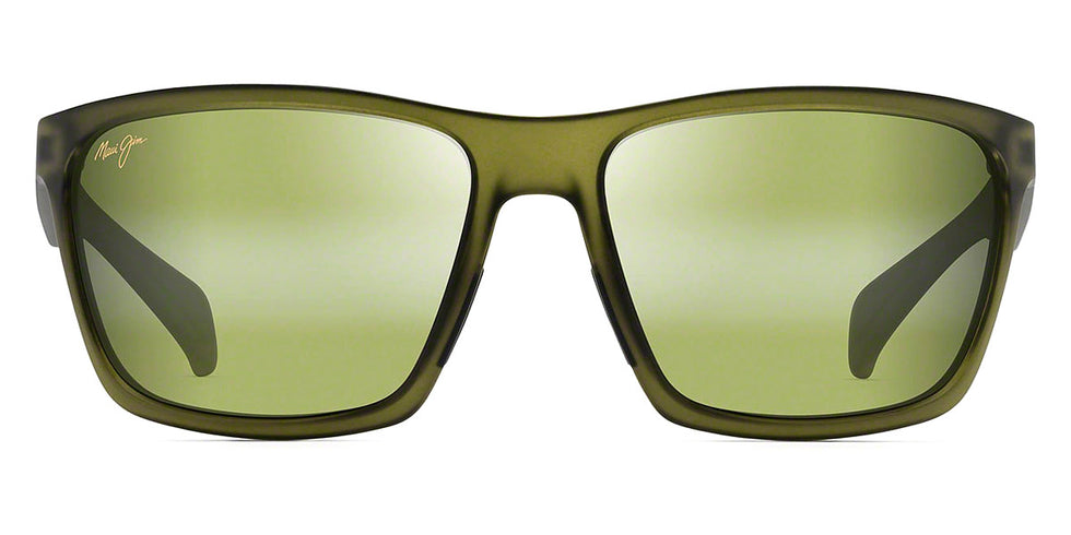Maui Jim® Makoa HT804-15M - Matte Translucent Khaki Green / Maui HT™ Sunglasses