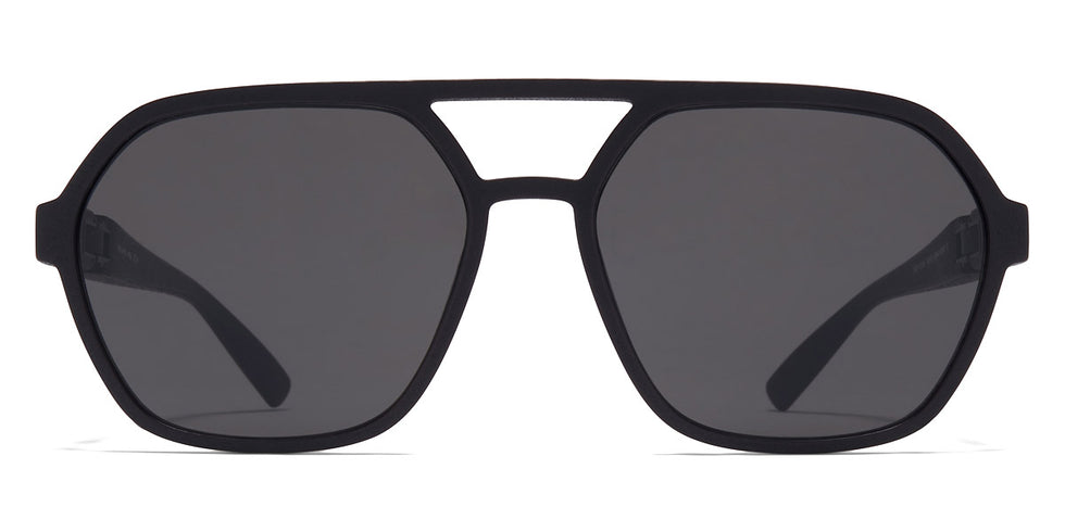 Mykita® HYDRA MYK HYDRA MD1 Pitch Black / Dark Grey Solid 57 - MD1 Pitch Black / Dark Grey Solid Sunglasses