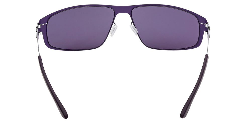 Ic! Berlin® SCOTT IC0063 20Y 63 - Fashion-Silver Crocus / Violet Sunglasses