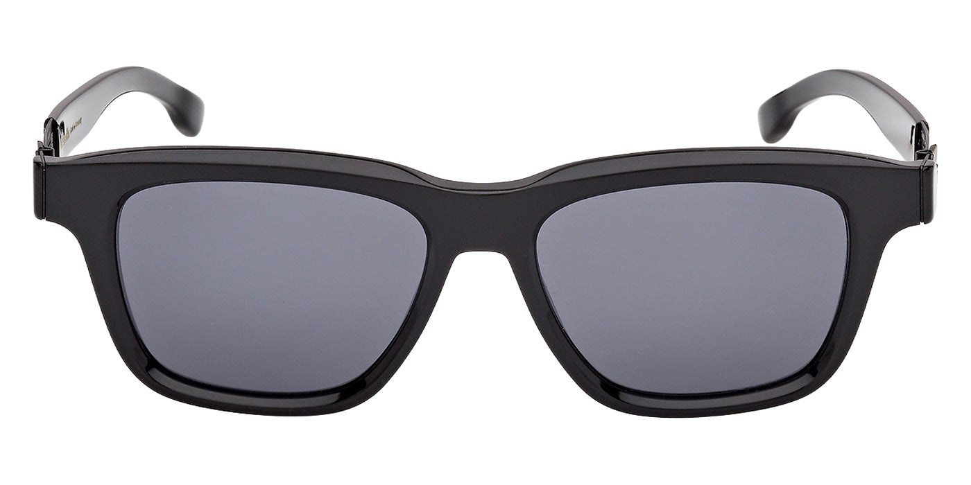Ic! Berlin® GABRIEL Sunglasses - Shiny Black / Matte Black
