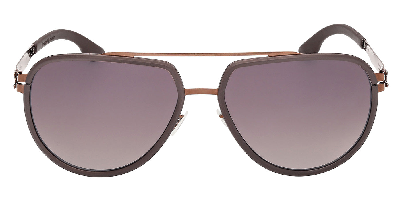 Ic! Berlin® RHENIUM Sunglasses - White/Texture / White/Havana