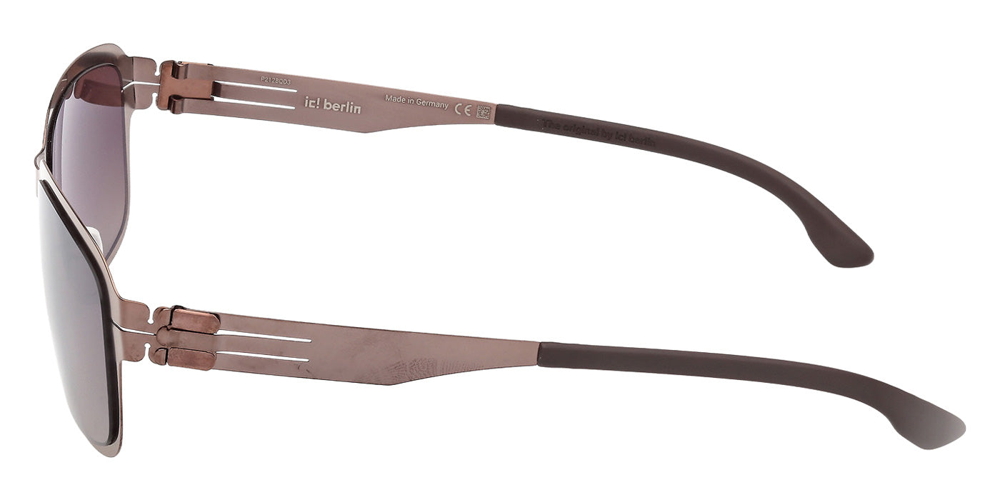 Ic! Berlin® JONTE Sunglasses - White/Texture / White/Horn