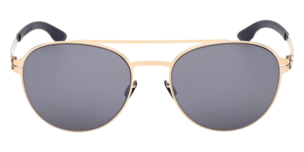 Ic! Berlin® LORIS Sunglasses - Matte Sandblasted Dark Ruthenium / Matte Sandblasted Dark Ruthenium