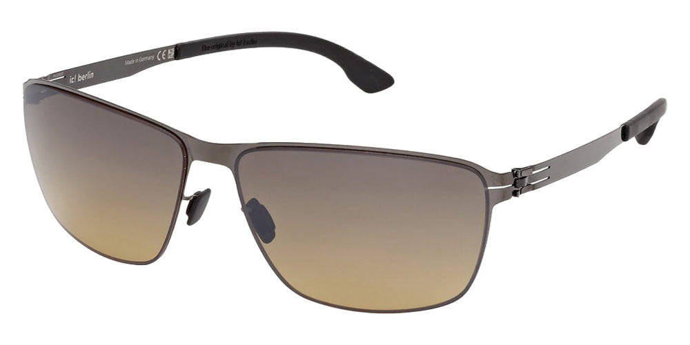 Ic! Berlin® Oli The 2nd Sunglasses- 08R - Black/Horn / Black/Horn
