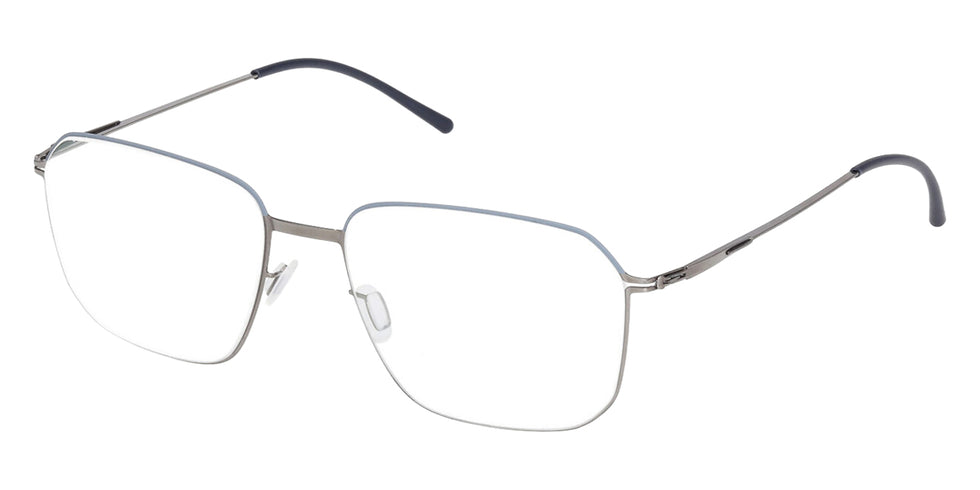 Ic! Berlin® PAL IC5158 020 54 - 020 - Grey/Monocolor/Matte Sandblasted Light Ruthenium Eyeglasses