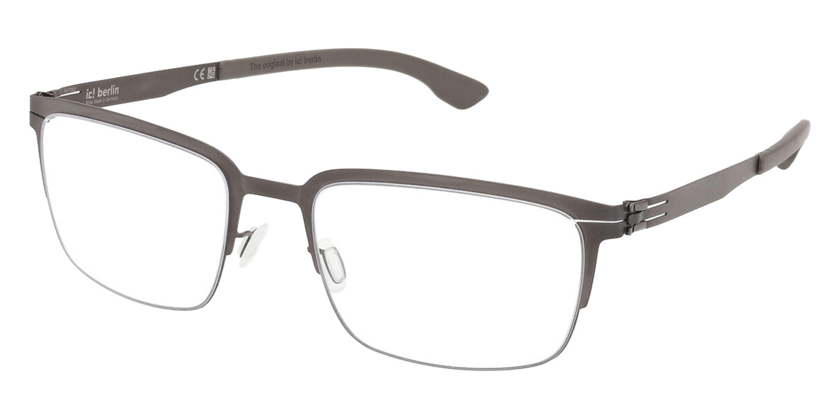 Ic! Berlin® EMMETT IC5165 002 56 - 002 - Matte Black/Matte Black Eyeglasses