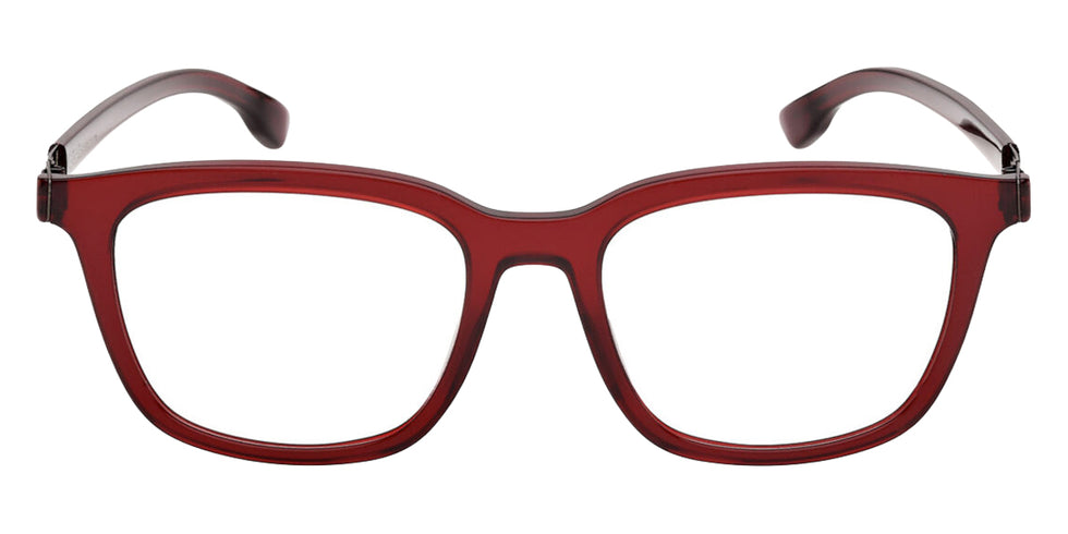 Ic! Berlin® DREW IC5169 048 52 - 048 - Matte Rhodium/Black/Horn Eyeglasses