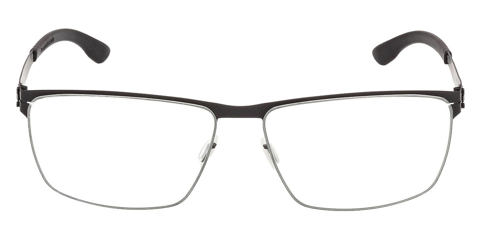 Ic! Berlin® SVEN H. LARGE Eyeglasses - Matte Black / Matte Black