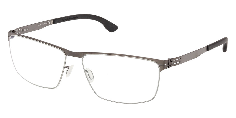 Ic! Berlin® SVEN H. LARGE Eyeglasses - Matte Black