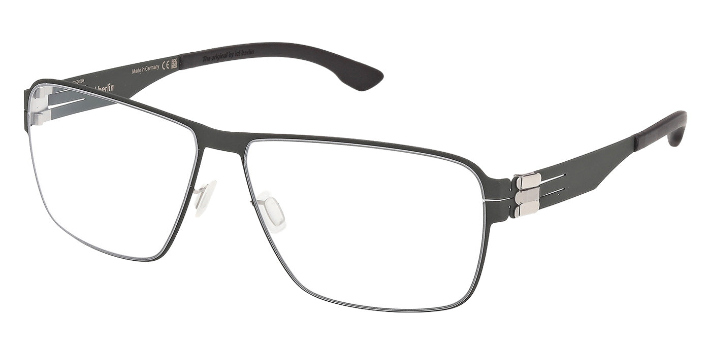 Ic! Berlin® THORSTI S. LARGE Eyeglasses - Shiny Sandblasted Pale Gold / Shiny Sandblasted Pale Gold