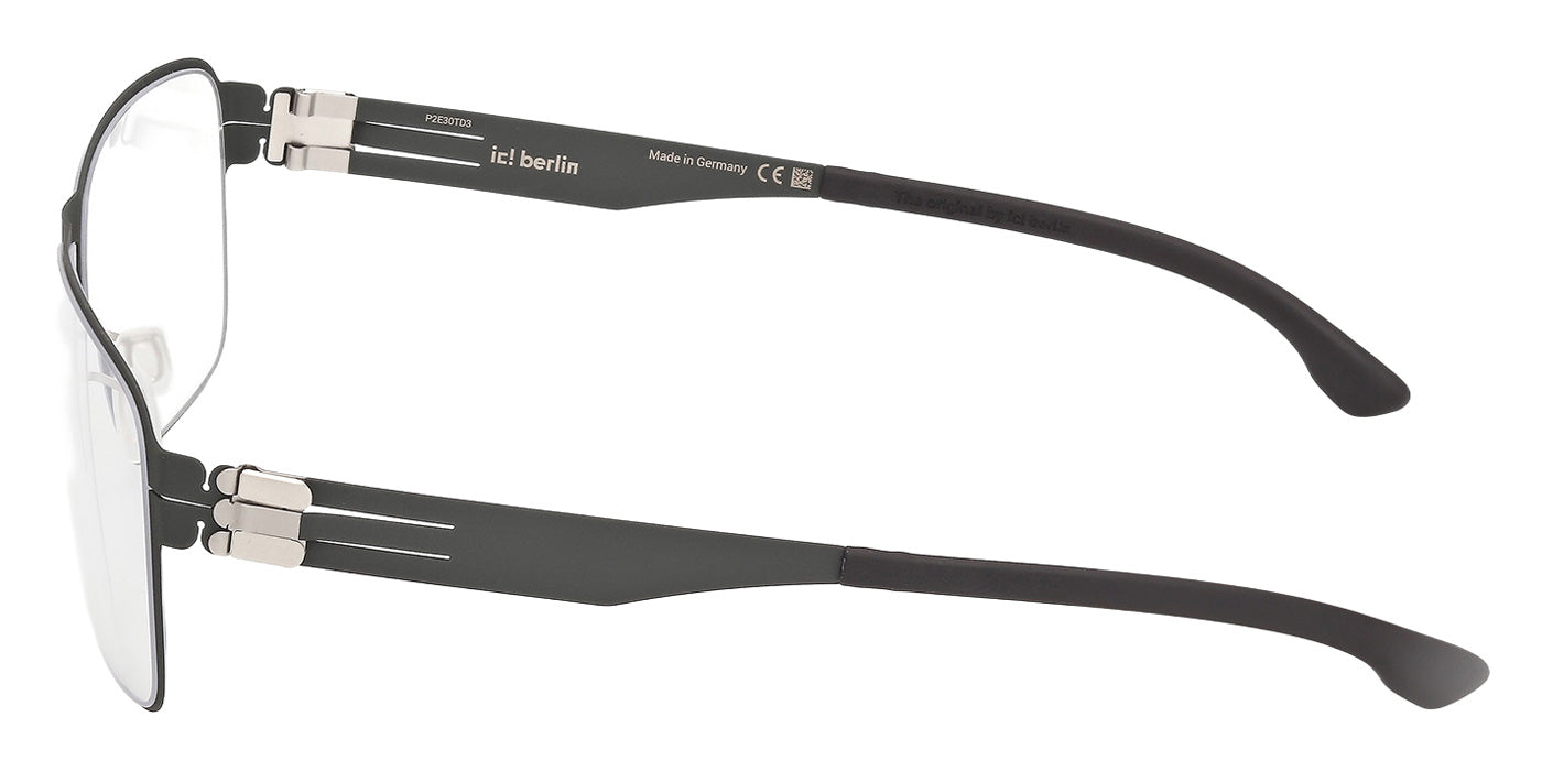 Ic! Berlin® THORSTI S. LARGE Eyeglasses - Shiny Sandblasted Pale Gold / Shiny Sandblasted Pale Gold