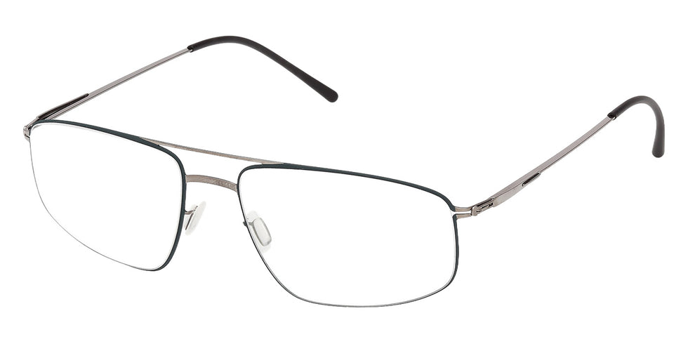 Ic! Berlin® VIK Eyeglasses - Matte Palladium / Matte Black