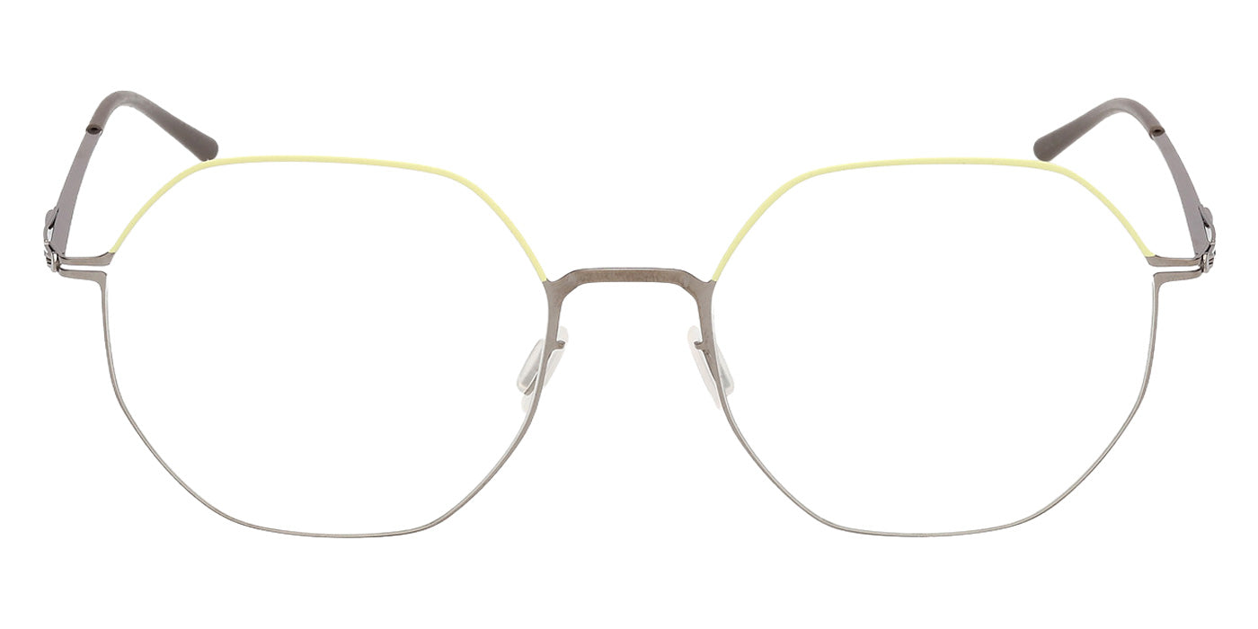 Ic! Berlin® DUA Eyeglasses - Matte Palladium / Matte Black