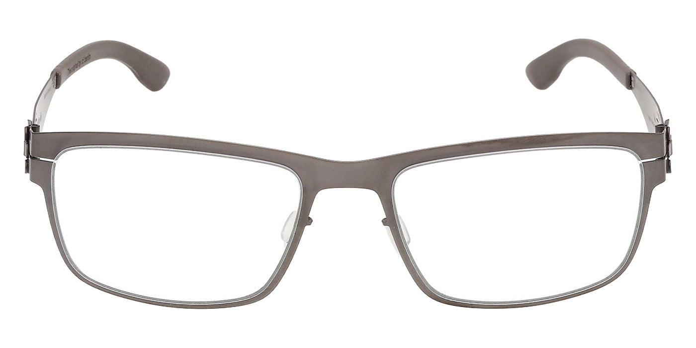 Ic! Berlin® THILO Eyeglasses - Matte Antiqued Dark Nickeltin