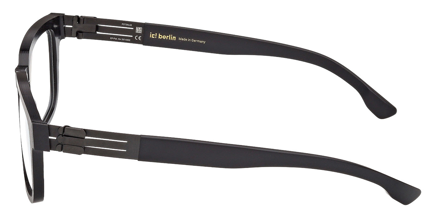 Ic! Berlin® RIVER Eyeglasses - Matte Black / Matte Black