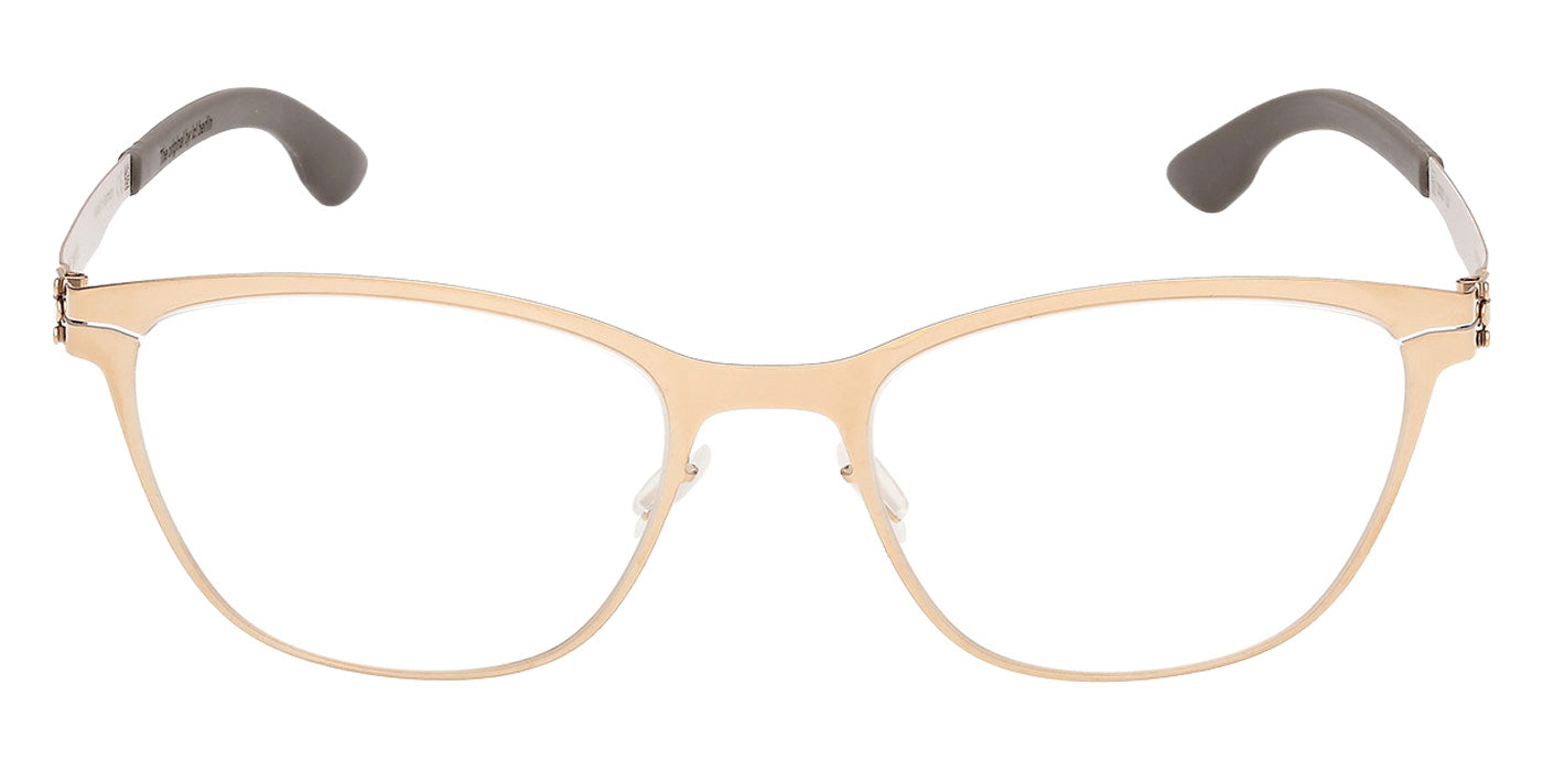 Ic! Berlin® AMANDA SMALL Eyeglasses - Matte Sandblasted Dark Ruthenium / Matte Sandblasted Dark Ruthenium