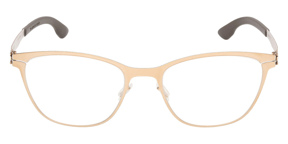 Ic! Berlin® AMANDA SMALL Eyeglasses - Matte Sandblasted Dark Ruthenium / Matte Sandblasted Dark Ruthenium